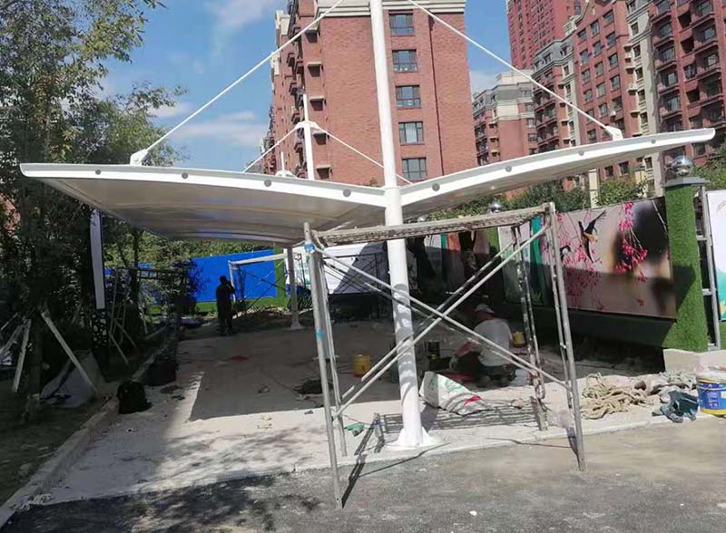 北京膜結(jié)構(gòu)停車棚